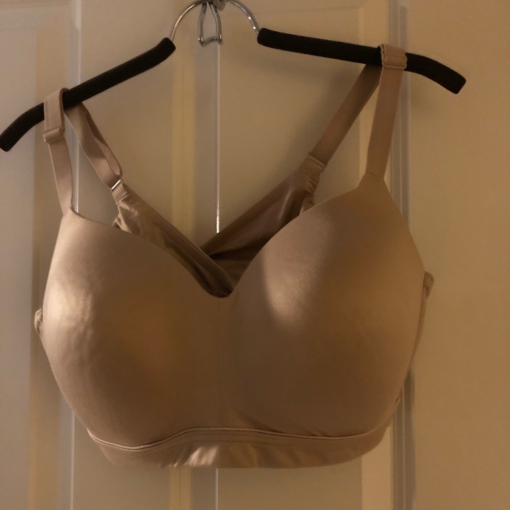 40DD Wire Free Nude Lounge Bra